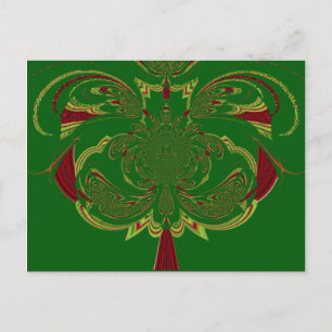 Modèle horizontal carte postale