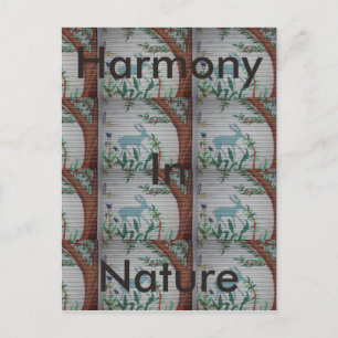 Modèle horizontal carte postale