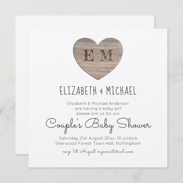 MODÈLE INVITATION 7 (Devant / Derrière)