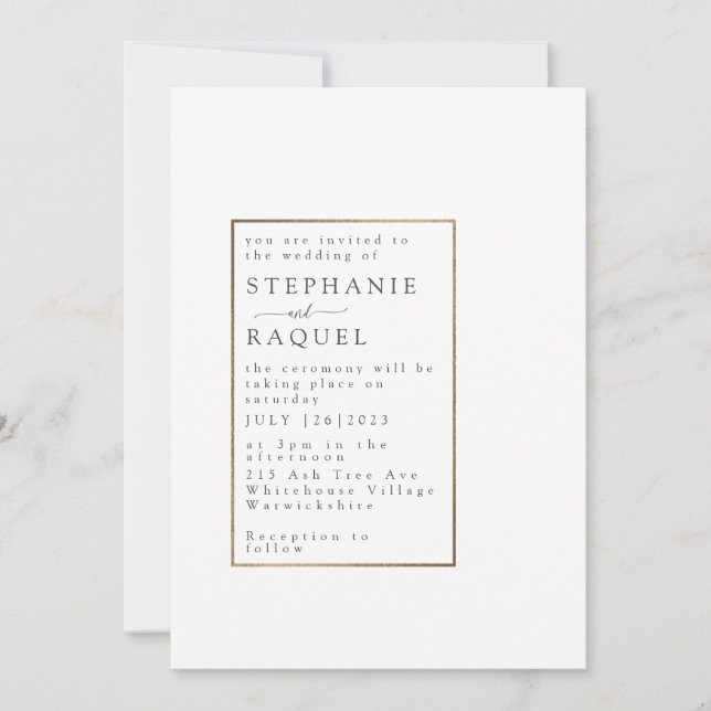 MODÈLE INVITATION 8 (Devant)