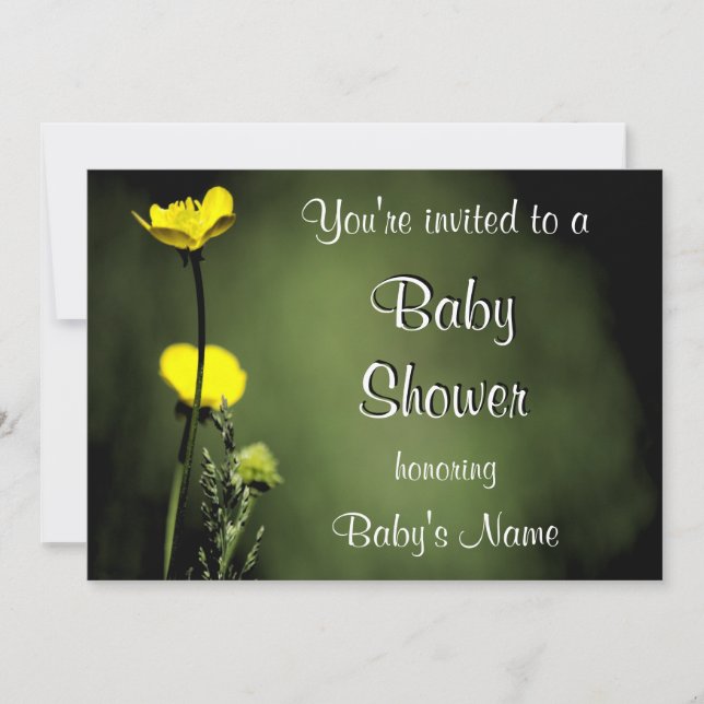 Modèle Invitation baby shower (Devant)