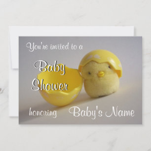 Modèle Invitation baby shower