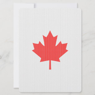 Modèle Knit Maple Leaf Tricot Motif