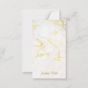 Modèle manuscrit Gold Script Name Marble