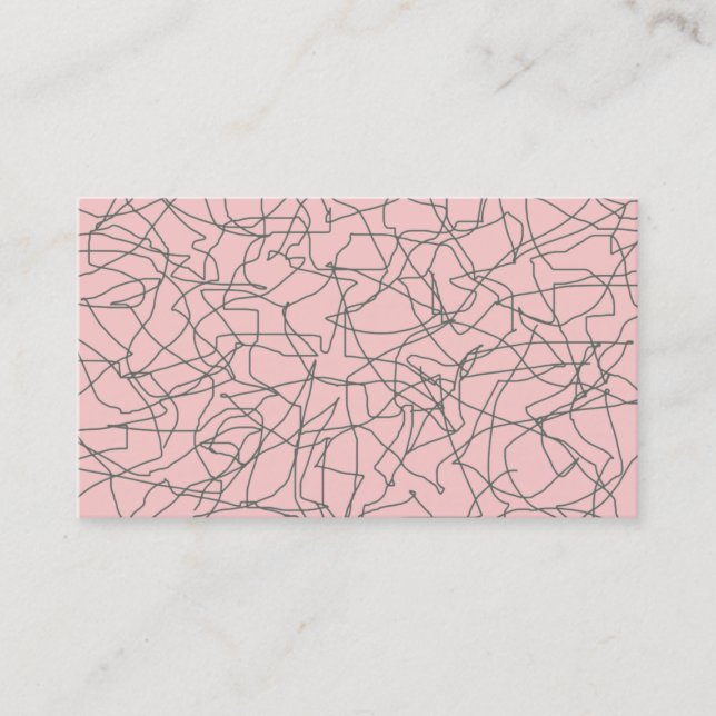 Modèle moderne de cartes de visite des rétros (Devant)