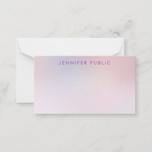 Modèle monogramme couleur élégante Personnalisé