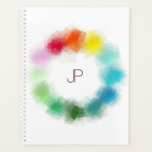 Modèle monographique moderne couleur personnalis