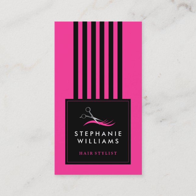 Modèle personnalisable de carte de visite de (Devant)