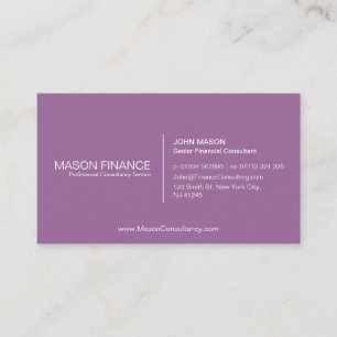 Modèle personnalisable de carte de visite de prun