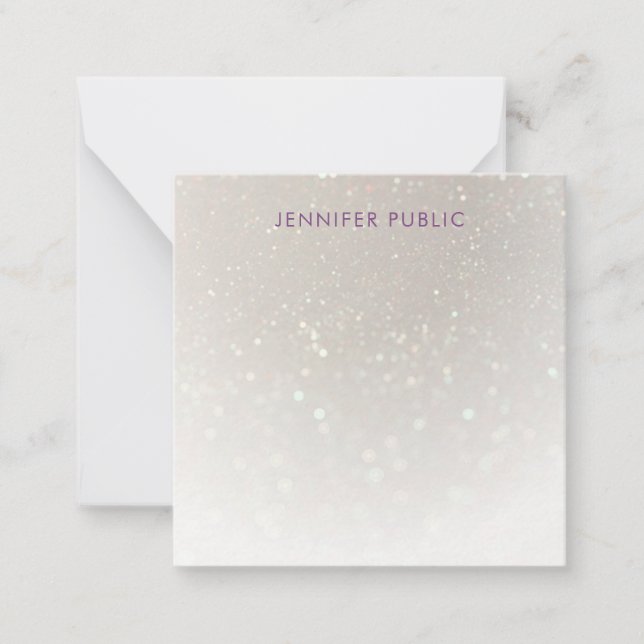 Modèle personnalisé Monogramme de script (Devant)