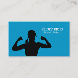 Modèle personnel de carte de visite d'entraîneur