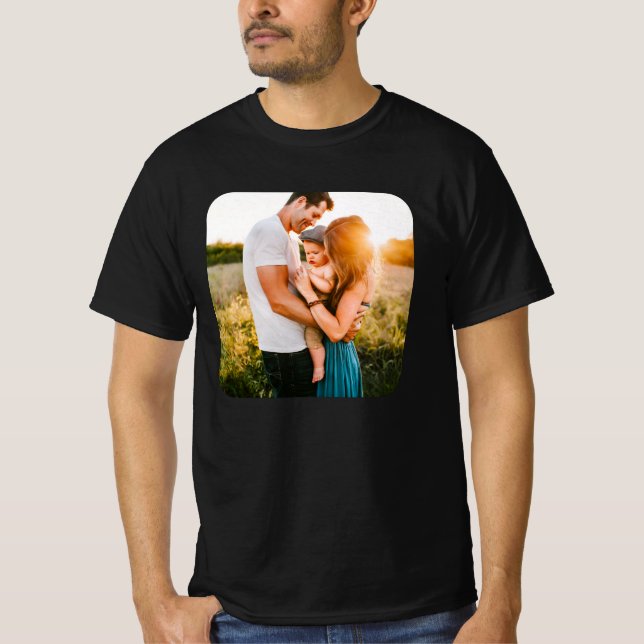 Modèle photo arrondi TShirt (Devant)