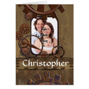 Modèle photo steampunk personnalisé