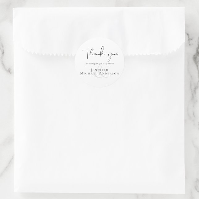 Modèle pour créer Elegant Stickers Personnalisés É (Sac)