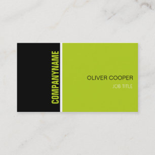 Modèle professionnel moderne de carte de visite