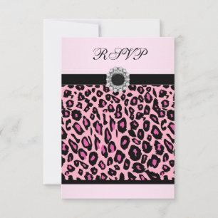 Modèle RSVP Leopard rose