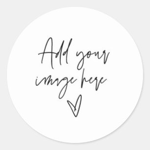 Modèle Sticker personnalisé Créez votre propre Éti