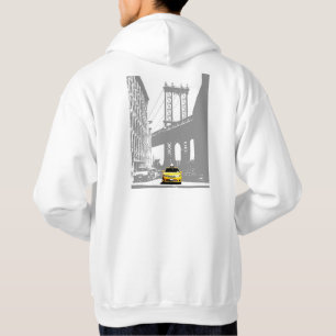 Modèle Sweat - shirt à capuche Brooklyn Bridge New