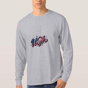 Modèle T-shirt usa