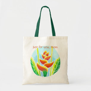 Modèle tropical de sac de jour de mères de fleur