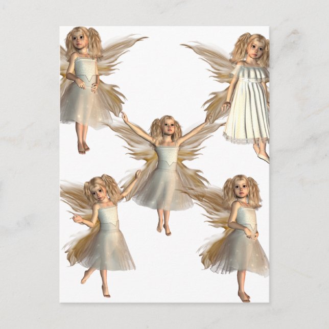 Modèle vertical carte postale - Customisé (Devant)