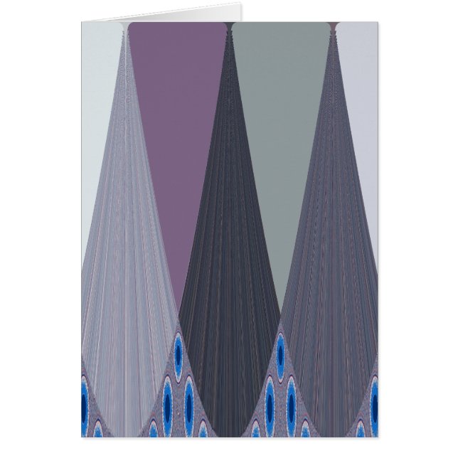 Modèle vertical de la carte de voeux (Devant)