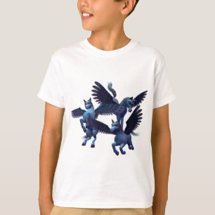 Modèle vertical de T-shirt d'enfants - customisé