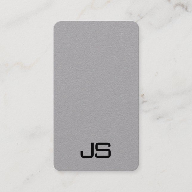 Modèle vertical moderne Carte de visite (Devant)