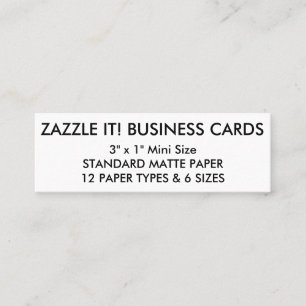 Modèle vide de cartes de visite personnalisé par