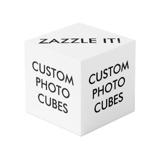 Modèle vierge de cube photo personnalisé