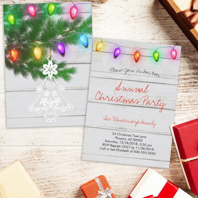 Modèle Vintage d'ornement d'arbre blanc (Créateur téléchargé)