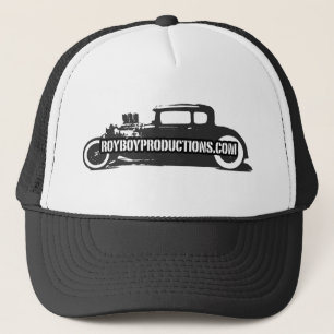 Modelez un casquette de camionneur de pochoir