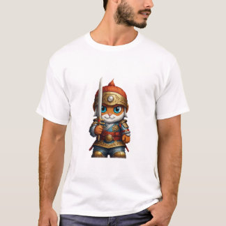 Modell 100 , Lebender Cartoon-Print-T - Shirt: Sti T-Shirt