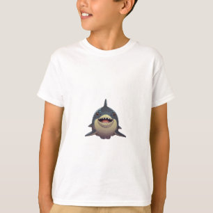 Modell 44 , Lebender Cartoon-Print-T - Shirt: stil T-Shirt
