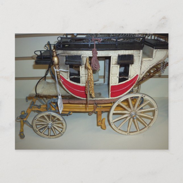 Modell-Bühne-Coach Postkarte (Vorderseite)