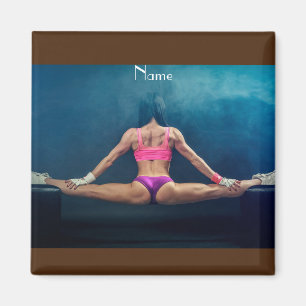 Modell der Fitness Split Thunder_Cove Magnet