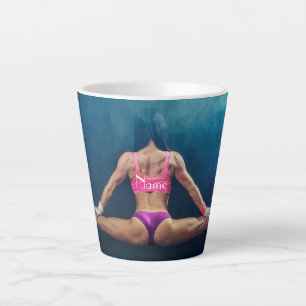 Modell der Fitness Split Thunder_Cove  Milchtasse