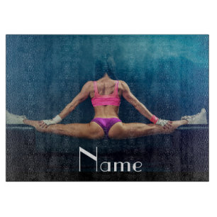 Modell der Fitness Split Thunder_Cove Schneidebrett