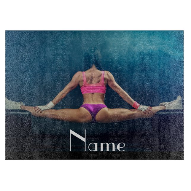 Modell der Fitness Split Thunder_Cove  Schneidebrett (Vorderseite)