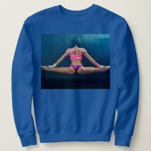 Modell der Fitness Split Thunder_Cove Sweatshirt