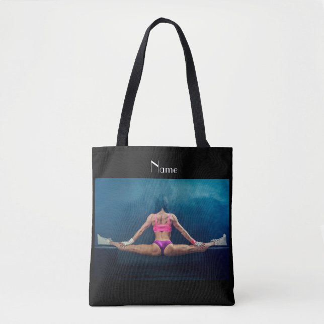 Modell der Fitness Split Thunder_Cove Tasche (Vorderseite)