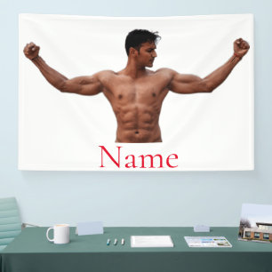 Modell der männlichen Fitness Thunder_Cove Banner