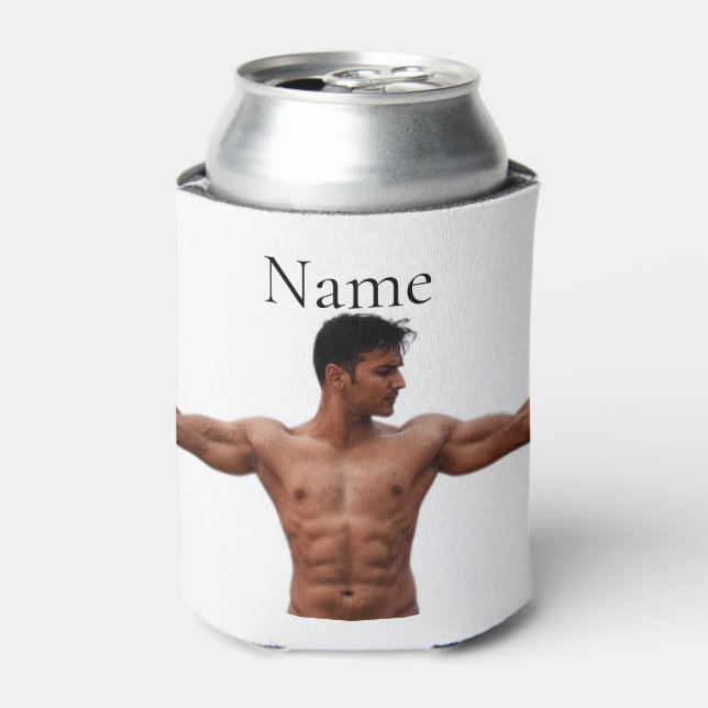 Modell der männlichen Fitness Thunder_Cove Dosenkühler (Kanne Vorderseite)