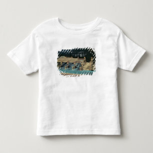 Modell einer Brücke über dem Rhein Kleinkind T-shirt