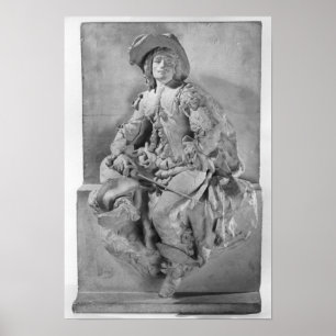 Modell für das Monument zu Alexandre Dumas Pere Poster