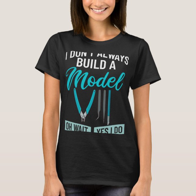 Modell-Gebäude-Triebfahrzeugführer-Kit-Triebfahrze T-Shirt (Vorderseite)