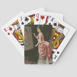 Modell Making Mischief (von Raimundo de Madrazo) Spielkarten