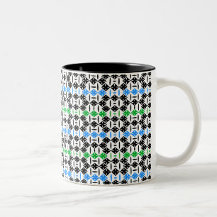 Modell Oltenesc Zweifarbige Tasse