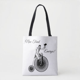 Modell T Penny Farthing Classic Black and White Tasche