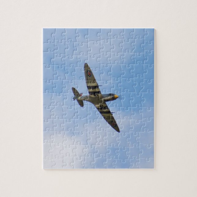 Modell von Spitfire M IX MK923 (Vertikal)
